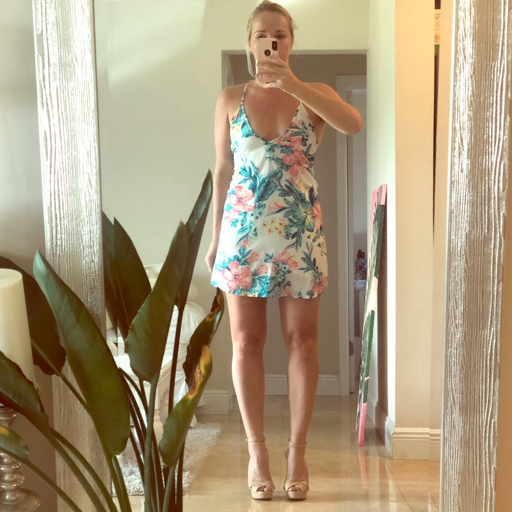 Floral ripcurl dress